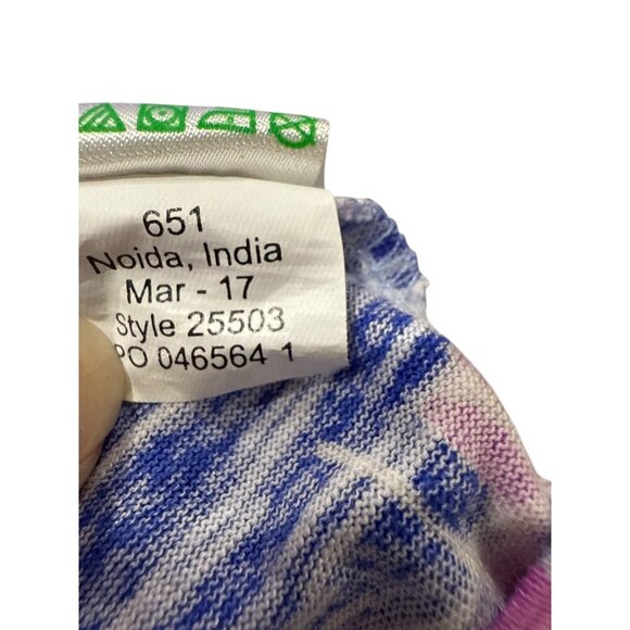 Lilly Pulitzer Tideline Amethyst Mini Knit Smock Waist Tank Dress Size XS Preown - Picture 7 of 7